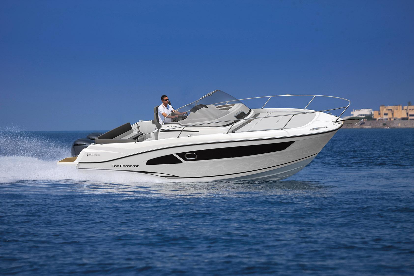 Cap Camarat 7.5 WA Walk Around Bateau Hors bord Jeanneau – Yacht Méditerranée Marseille vente de bateaux neufs et occasions