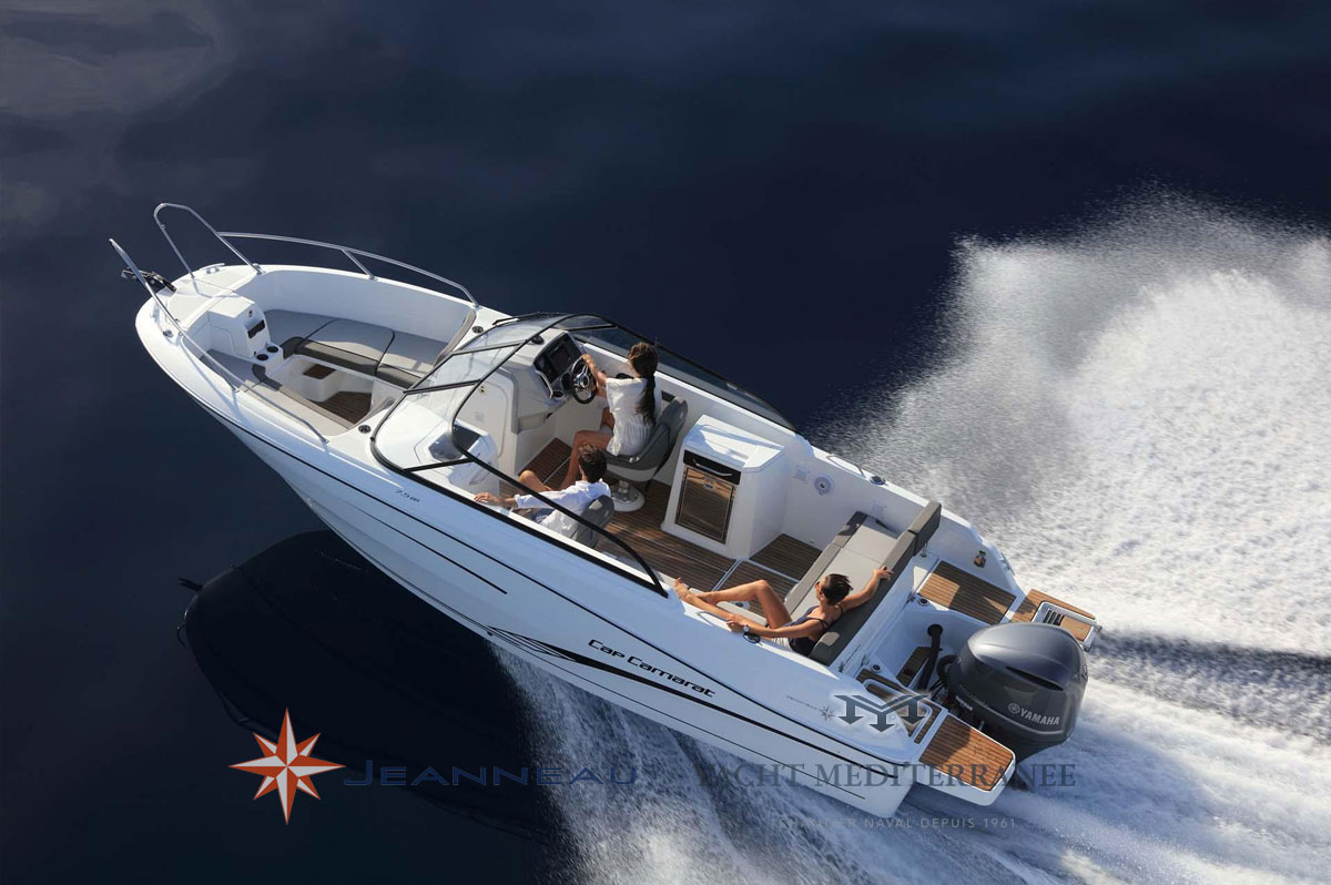 Le nouveau Cap Camara BR Bow Rider 7.5BR bateau moteur in board Jeanneau bateau à Marseille Yatch-Méditerranée