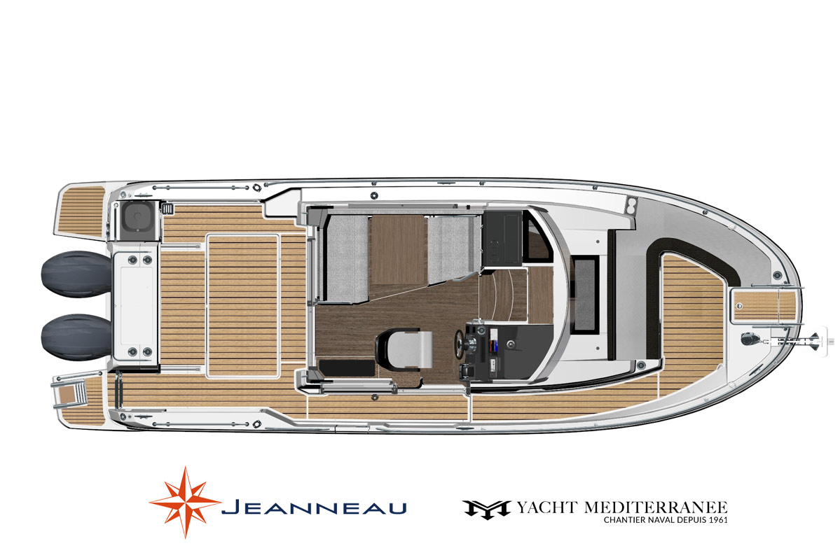 Bateau Hors bord Jeanneau Merry Fisher 895 Marlin – Yacht Méditerranée Marseille vente de bateaux neufs et occasions
