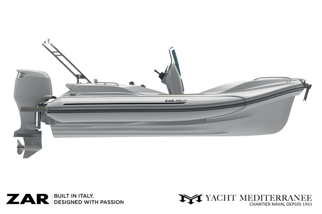 Semi rigide ZAR 59 SL Limited Yacht Méditerranée Marseille