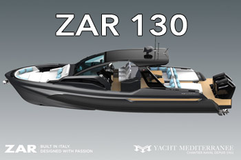 Bateau semi-rigide Zar 130 - Yacht Méditerranée - Marseille