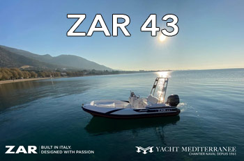 Bateau semi-rigide Zar 43 - Yacht Méditerranée - Marseille