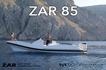 Bateau semi-rigide Zar 85 - Yacht Méditerranée - Marseille