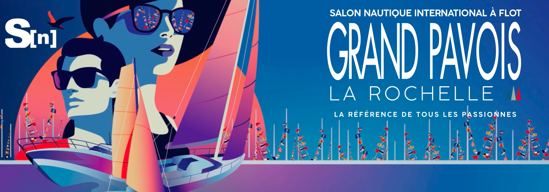 Le grand Pavois - La Rochelle du 1er au 6 octobre 2024 - Grand logo grand pavois