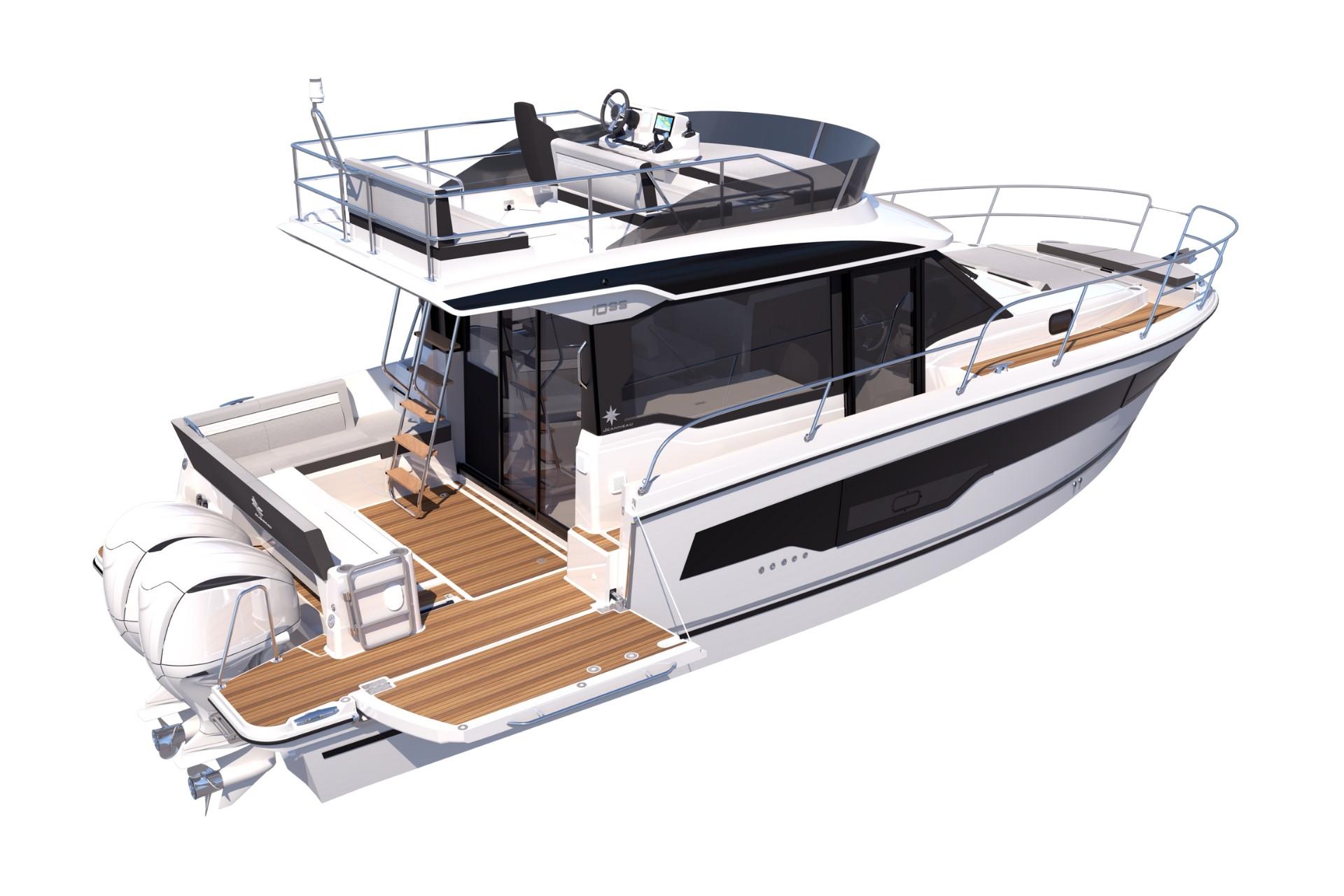 00014Merry-Fisher-1095-Fly-Serie-2-Yacht-Mediterranee Merry Fisher 1095 Fly Série2 Jeanneau - 00014Merry Fisher 1095 Fly Serie 2 Yacht Mediterranee