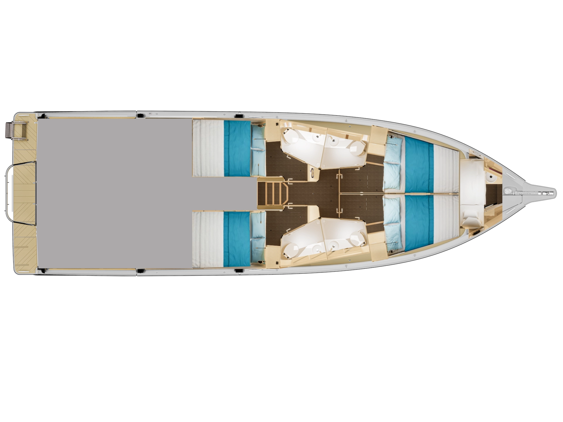 Jeanneau-Sea Loft 480-plan interieur